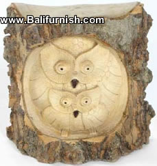 Tree Trunk Wood Carvings