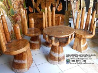 Hand Chairs Table Furniture Set Bali