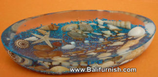Resin Sea Shell Soap Holder Handicrafts Bali Indonesia