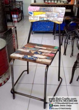 Bftml1-1 Metal Dining Chairs Bali Indonesia