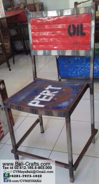 Bftml1-4 Rustic Steel Chairs Furniture